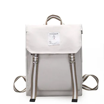

Canvas Campus korean Style Both Shoulders Package mochila anti theft backpack bag school bags for teenage girls