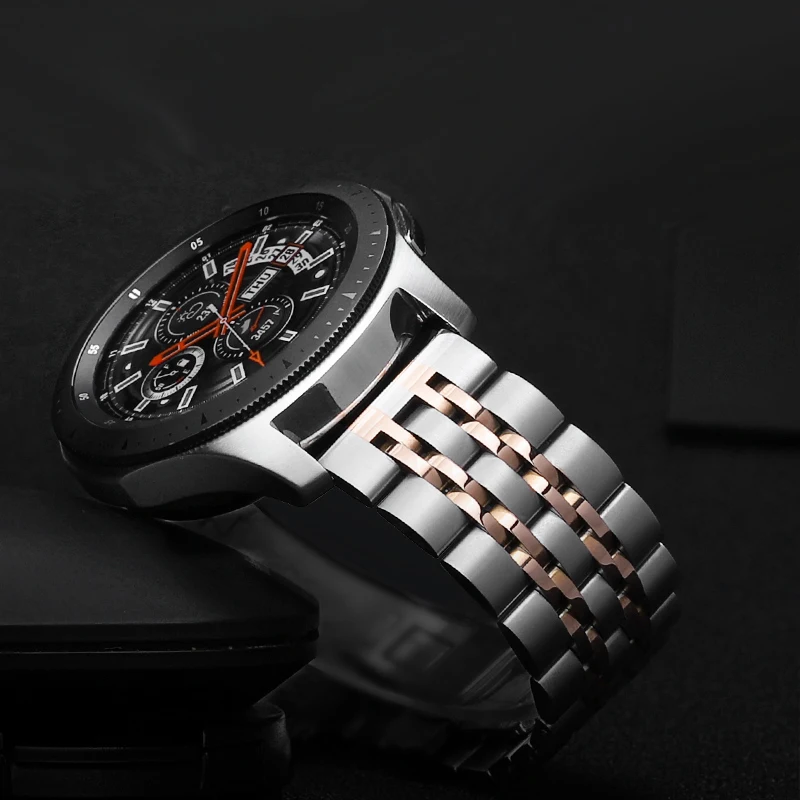 

20mm 22mm Stainless steel bracelet For Samsung Galaxy (42/46) Gear S3/S4/S2 Frontier/Classic universal replacement Watchband