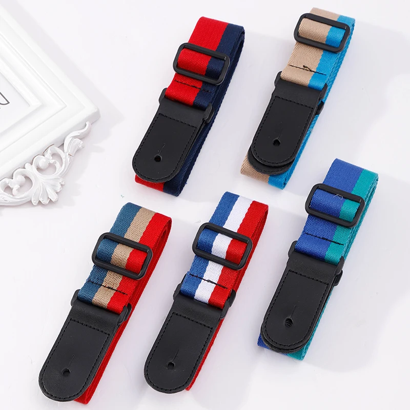 

P&P Adjustable Ukulele Strap Hawaiian Ukulele Shoulder Strap Ukelele Strap Belt For Concert Soprano Tenor Ukulele Accessories