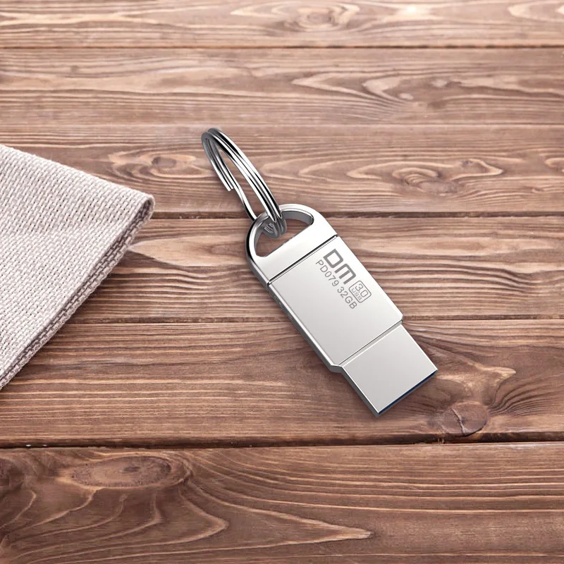 Бесплатная доставка DM PD079 16 ГБ 32 64 128 USB флеш накопители Металл 3 0 Высокоскоростная