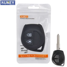 Силиконовый чехол для дистанционного ключа для Opel/Vauxhall AGILA для Fiat Sedici 2004- Fob Shell Cover Skin Holder 2 кнопки