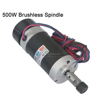 

ER11 DC 48V 500W Brushless Spindle Motor CNC Engraving Machine Spindle