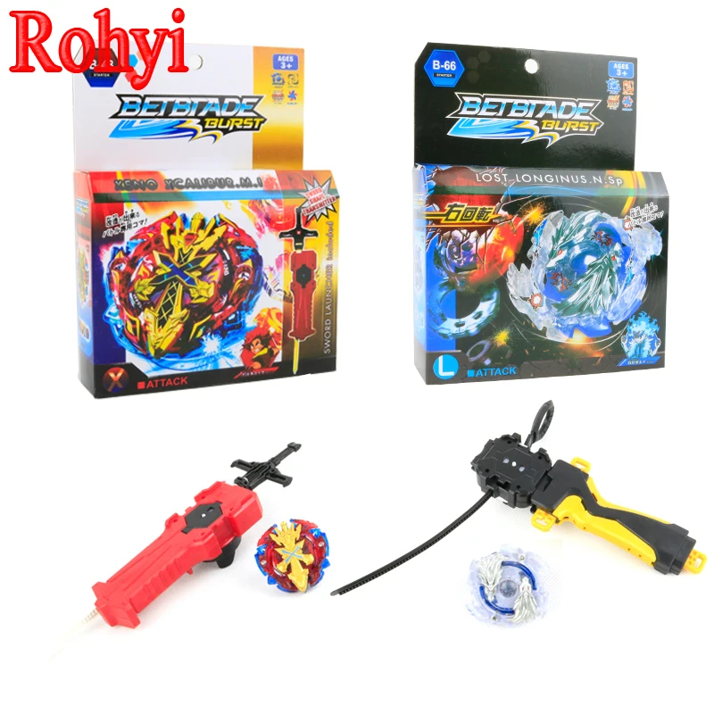 

Rohyi 1Pcs Red and Blue Spinning Tops BETBTADE Burst God Metal Fusion Arena Stadium With Launchers Blades Toy For Sale Gyroscope