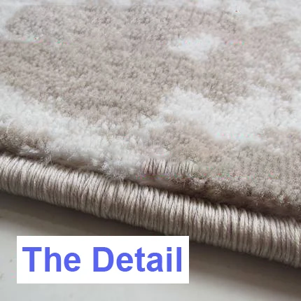 Encrypted thick washable simple modern style living room bedroom pattern carpet environmentally friendly ins Nordic carpet