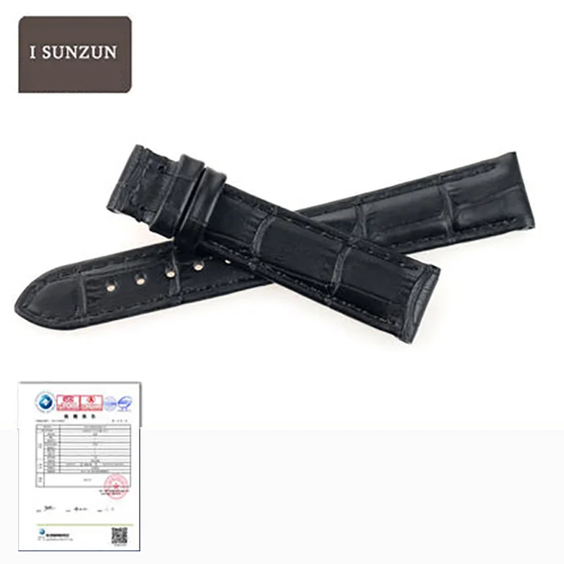 Женский ремешок ISUNZUN для часов 16 мм Tissot T050 женский T055/T099/T063 из натуральной кожи