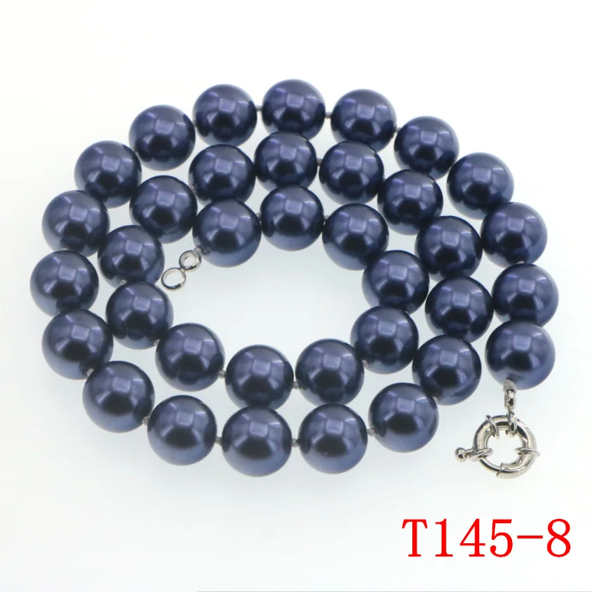 Natural pearl necklace baroque pearl Fashion Jewelry Sterling Silver 925 jewel (32)(1)