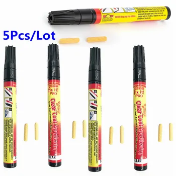 

5PCS/LOT Car Auto Coat Scratch Clear Repair Paint Pen Touch Up Waterproof Remover Applicator Practical Tool