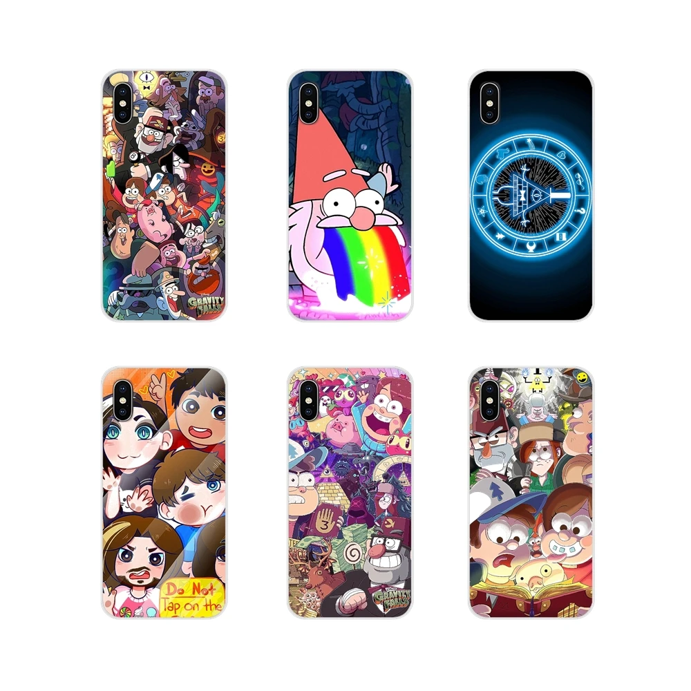 

For Samsung Galaxy J1 J2 J3 J4 J5 J6 J7 J8 Plus 2018 Prime 2015 2016 2017 Gravity Falls Family Art Transparent Soft Cases Covers