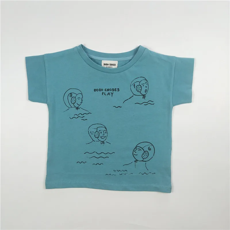 بوبو bobozone السلسله السلة المحملة للأطفال بنين بنات تي شيرت بوبو bobozone السلسله السلة المحملة للأطفال بنين بنات تي شيرت