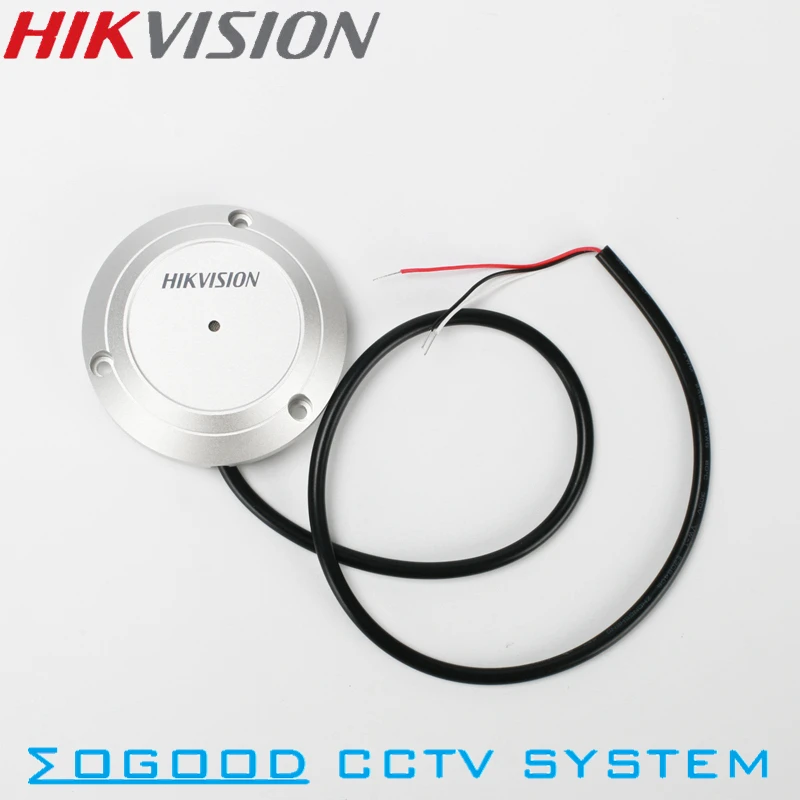 Hikvision микрофон DS-2FP3021-OW Открытый водонепроницаемый пройти CE FCC стандарт для ip-камеры запись звука водонепроницаемый