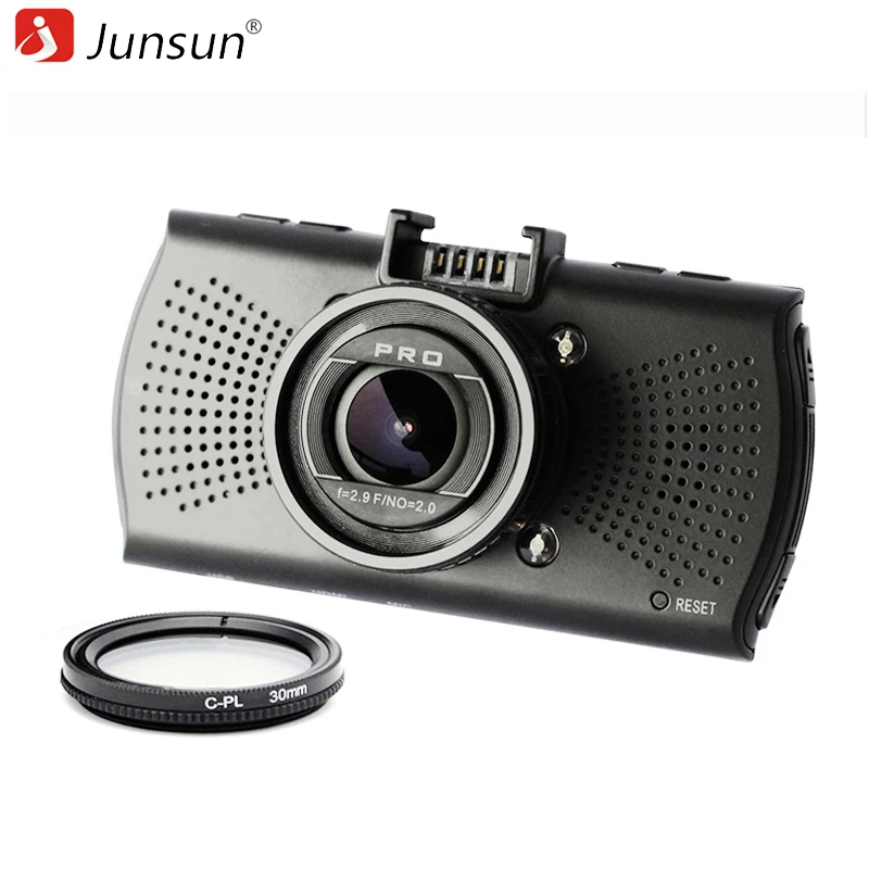 Junsun Ambarella A12 font b Car b font DVR Camera FHD 2560 1440P font b GPS