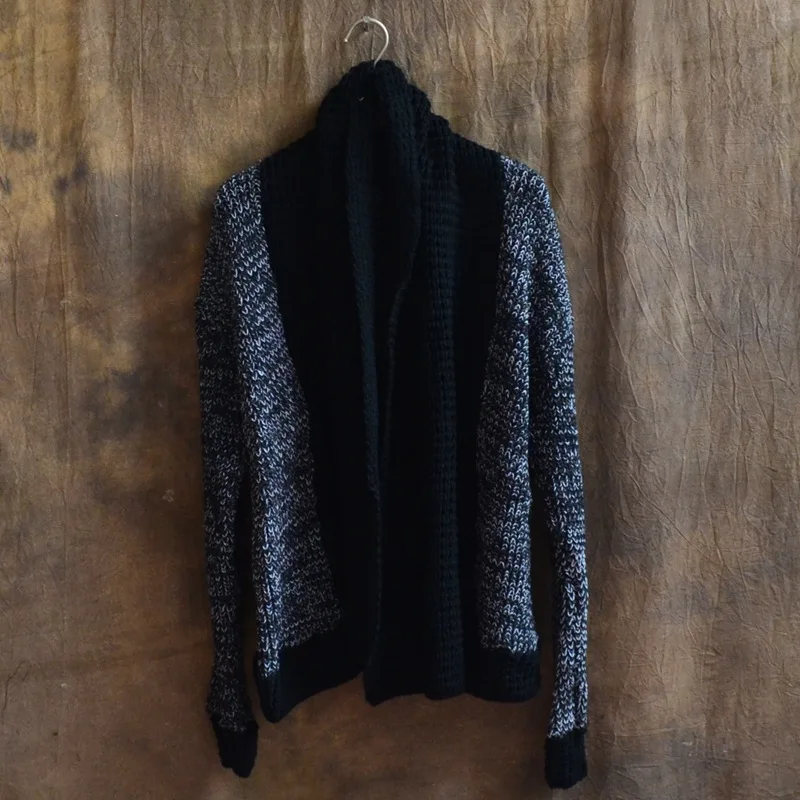 

2017 New Winter Plus Size Mens Sweaters Men Thick Long Cardigan Men's Sweater Brand Clothing Lapel Big Mens Cardigan Sweaters