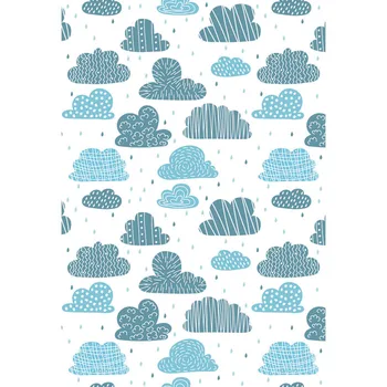 

Vinyl Photography Background Carton Clouds Computer Printed Cute Children Backdrops for Photo Studios ZH-142