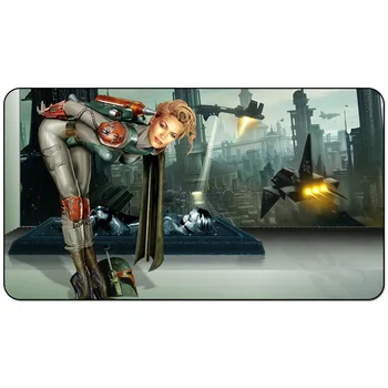 

Star Wars Playmat : Female Boba Fett Playmat trading card game Playmat 60cm x 35cm (24" x 14") Size