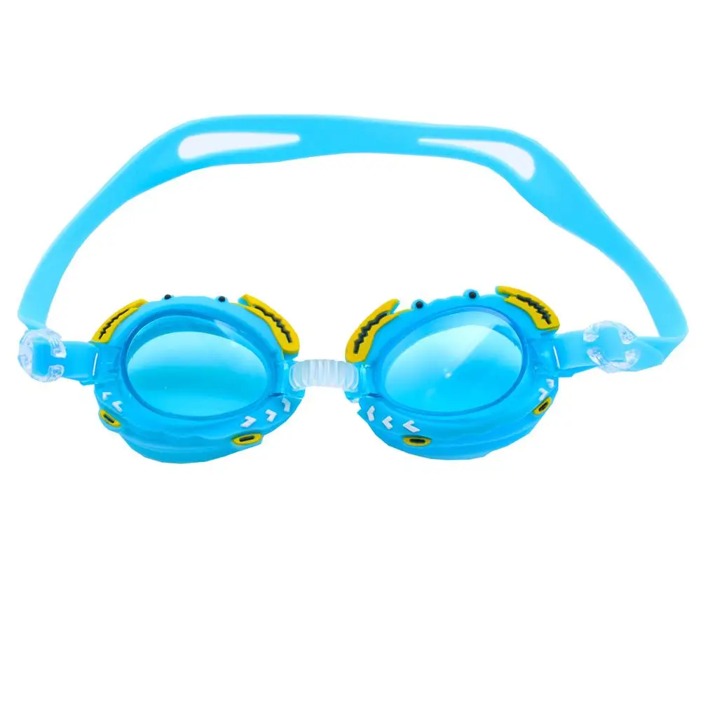 Красочные Регулируемые Детские водонепроницаемые противотуманные из силикона UV щит плавательные очки костюмы очки