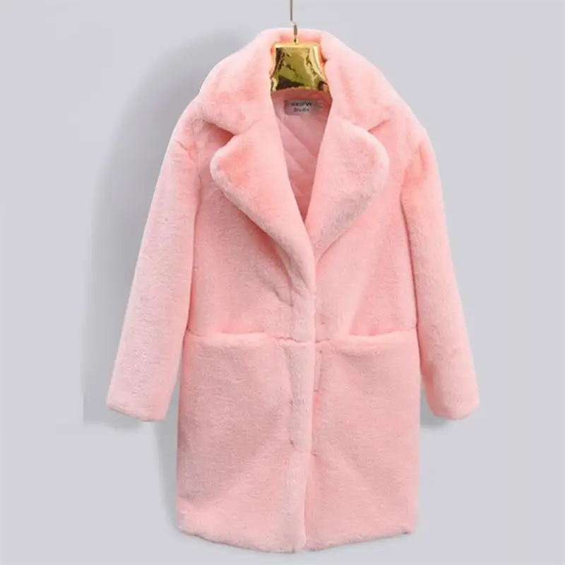 

New 2019 Winter Women Woolen Coat Thicken Warm Outerwear lapel Collar Ruffles Female Casual Jacket Long Sweet Preppy Trench Coat