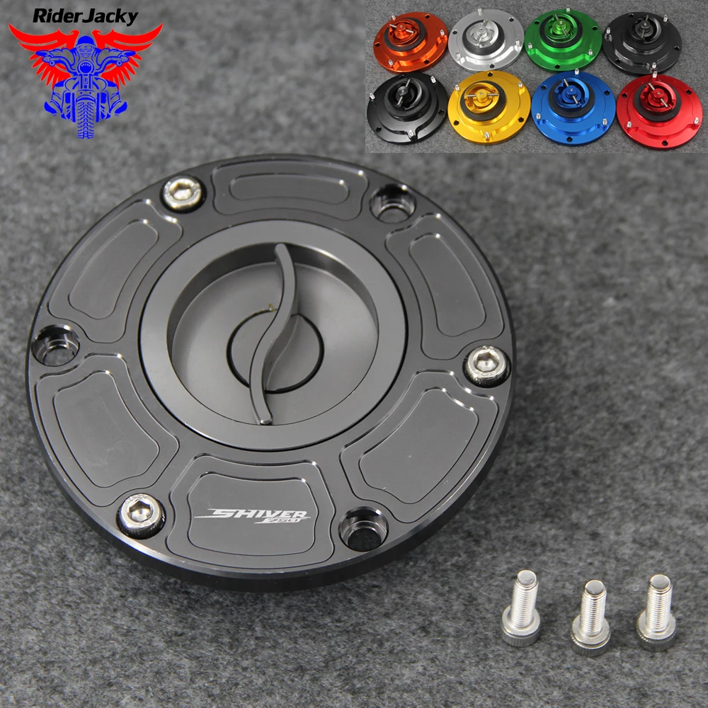 

For Aprilia Shiver750 Shiver 750 All Years Motorcycle Keyless Fuel Tank Gas Cap Cover