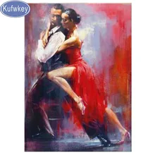 Индивидуальный заказ 5D DIY Алмазная картина "танцоры" пара 3d Алмазная мозаика полная квадратная/круглая Алмазная картина Стразы Вышивка