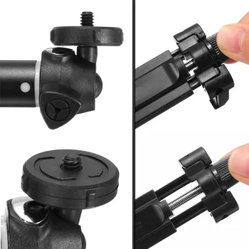 

New Selfie Stick Tripod Extendable Phone Tripod with Wireless Remote Shutter DOM668