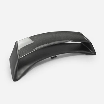 

For Nissan 09 On 370Z Z34 AM Style Portion Carbon Fiber Rear Wing(With brake lights) FRP Fiber Glass Spoiler Fiberglass Base Kit
