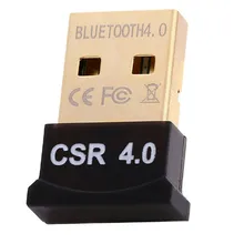 Мини USB Bluetooth адаптер V4.0 CSR Двойной режим беспроводной bluetooth-ключ 4,0 передатчик для Windows 10 7 8 Vista XP ноутбук