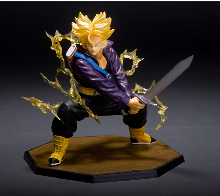 

13cm Japanese anime figure Super Saiyan Dragon ball Trunks action figure kids toys for collection best gift for boys