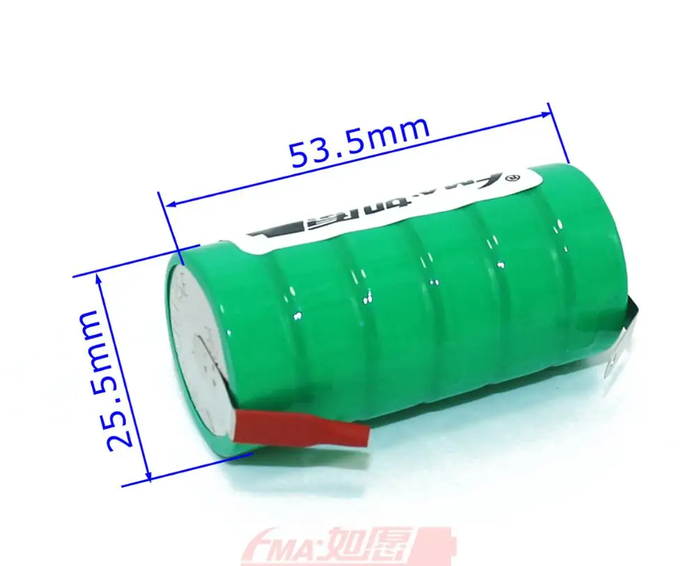 Автомобильная сигнализация или электронная горловина батарея Ni MH 7 2 V 330mAh