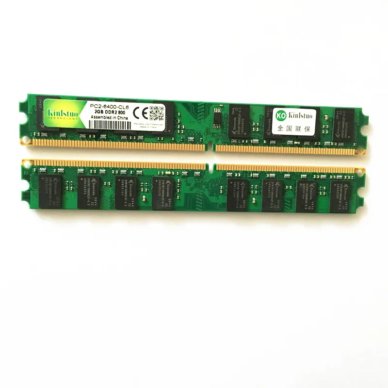 Новые герметичные DDR DDR2 1 Гб 2 Гб 800 МГц DDR2 PC5300/6400 240pin для настольных ПК с оперативной памятью, совместимы со всеми ПК, быстрая