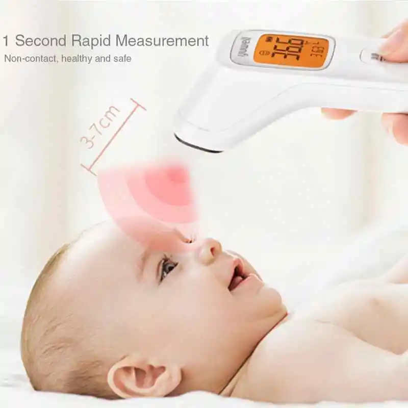 

New Digital Forehead Medical Digital Smart Infrared Electronic Thermometer LCD Backlit Temperature Measuring Tool For Baby Adult