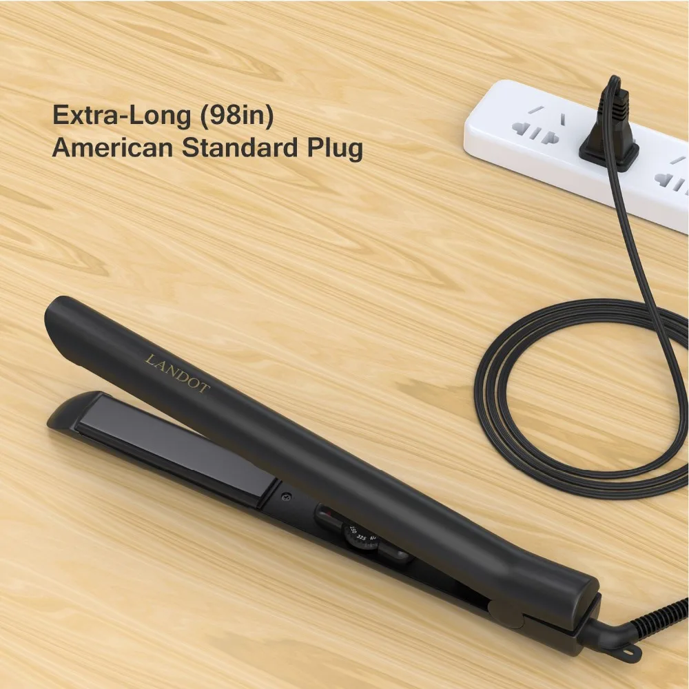 flat iron hair straightener (black-05)