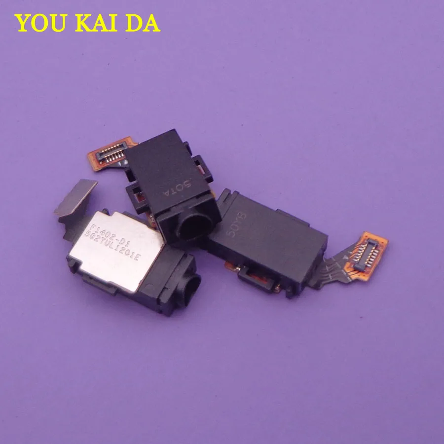

Original for Sony Xperia M4 Aqua connector socket Dual Headphone Earphone Audio Jack Flex Cable Ribbon Replacement Spare parts