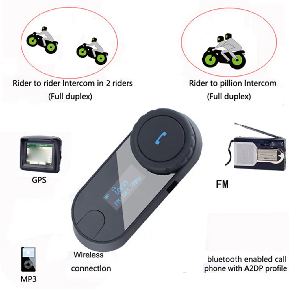 Дизайн 1000 м FM радио домофон гарнитура Bluetooth мотоциклетный шлем внутренний телефон#0816
