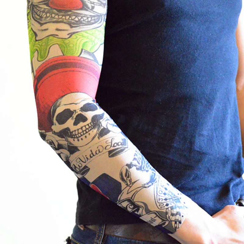 Mens Seam Tattoo Sleeves Women Tattoo Arm Sleeves Fake Tattoo Sleeves Body Art For Adults leg