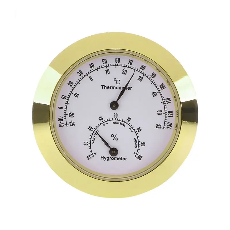 

2019 Guitar Violin Alloy Hygrometers Thermometers Moisture Temperature Humidity Meter