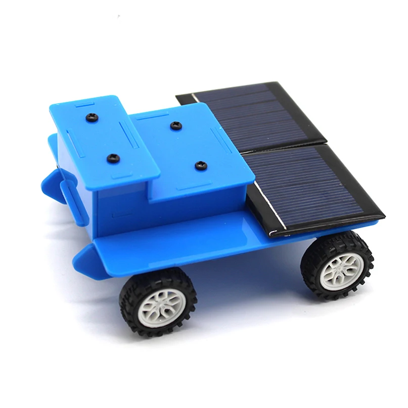 Мини на солнечных батареях DIY игрушка двойной панели солнечные транк сборки науки материалы наборы автомобиля Модель, подарок для детей