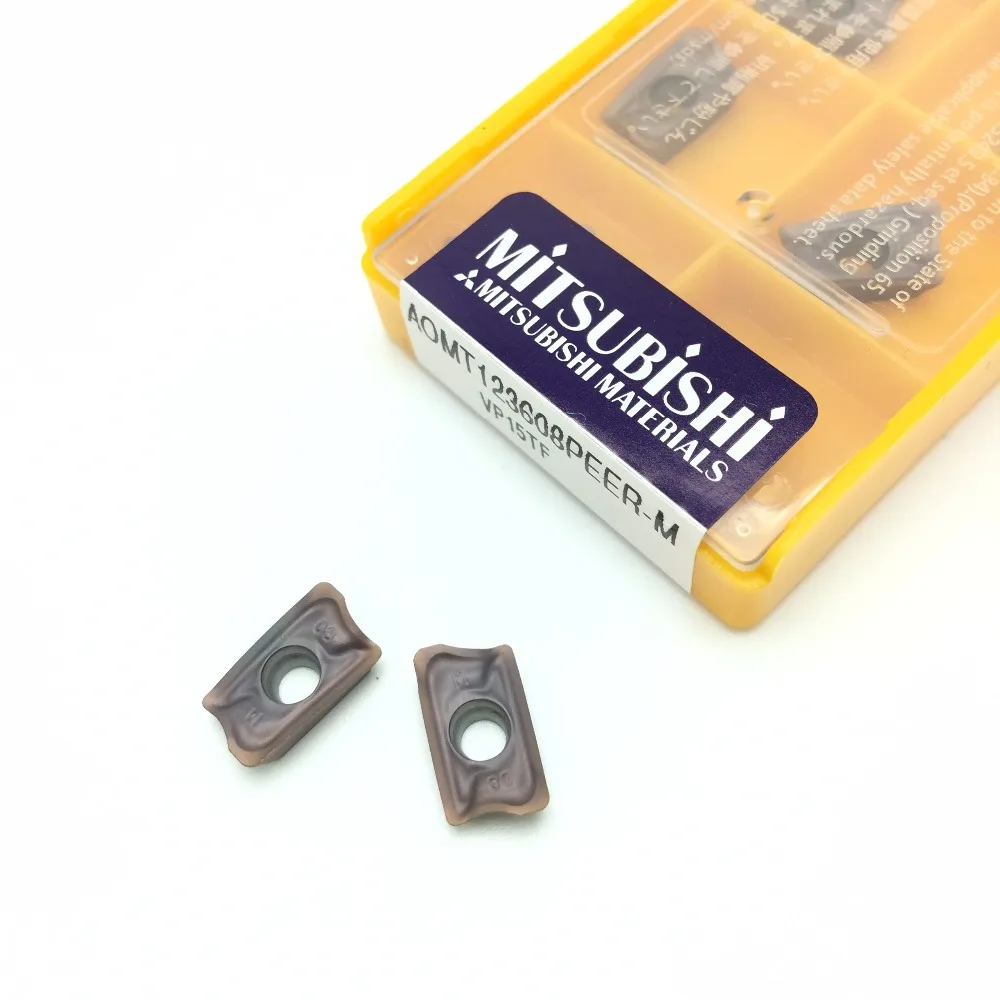 Buy 10Pcs AOMT123608 VP15TF Carbide inserts Cutting