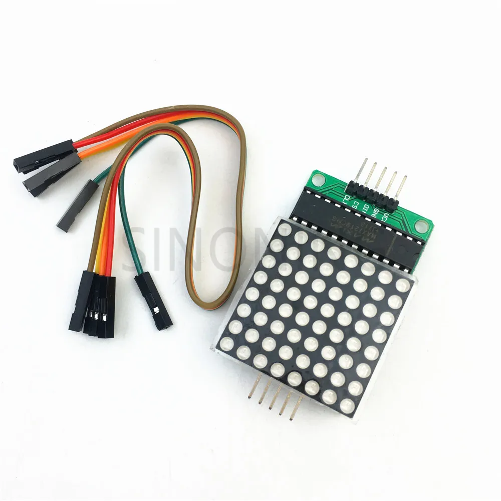 

Display module MAX7219 dot matrix module control module MCU module