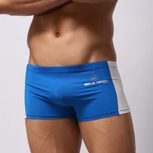 Новая брендовая мужская сексуальная одежда для плавания купальники для плавания Шорты-боксеры спортивные костюмы пляжные шорты Плавки для серфинга мужские купальные костюмы летние