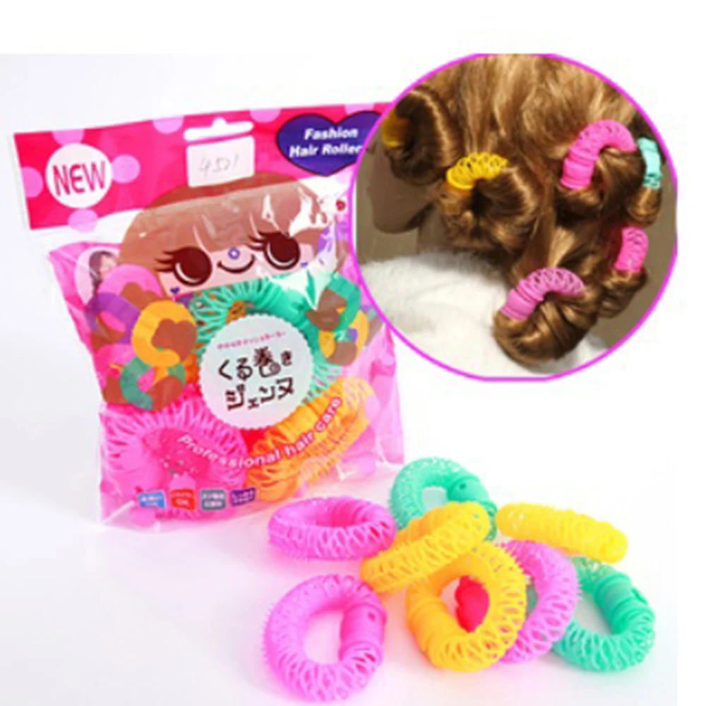 Buy 8pcs/set Plastic Small Size Bendy Rollers