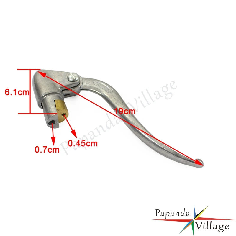 Papanda 1 пара мотоциклетная рукоятка Рычаги Тормозная система сцепления для Zundapp DB DS DBK KS KS750 M72 R71 K750 Replika
