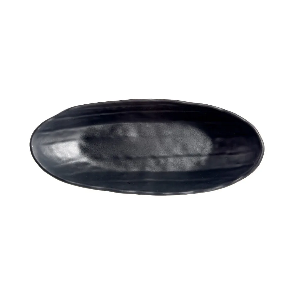 ANTOWALL-melamine-kitchen-boat-shape-salad-plate-Vegetable-Salad-plate-Shrimps-shellfish-plate