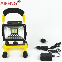 30 Вт 2400LM портативный охотничий Точечный светильник s походный Точечный светильник 12 В 24 В Автомобильное зарядное устройство 18650 Светодиодный точечный светильник ручной рыболовный