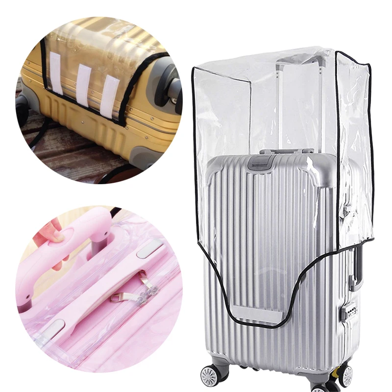 Buy Transparent Rain Covers PVC Waterproof Suitcase Cover Case 13 30