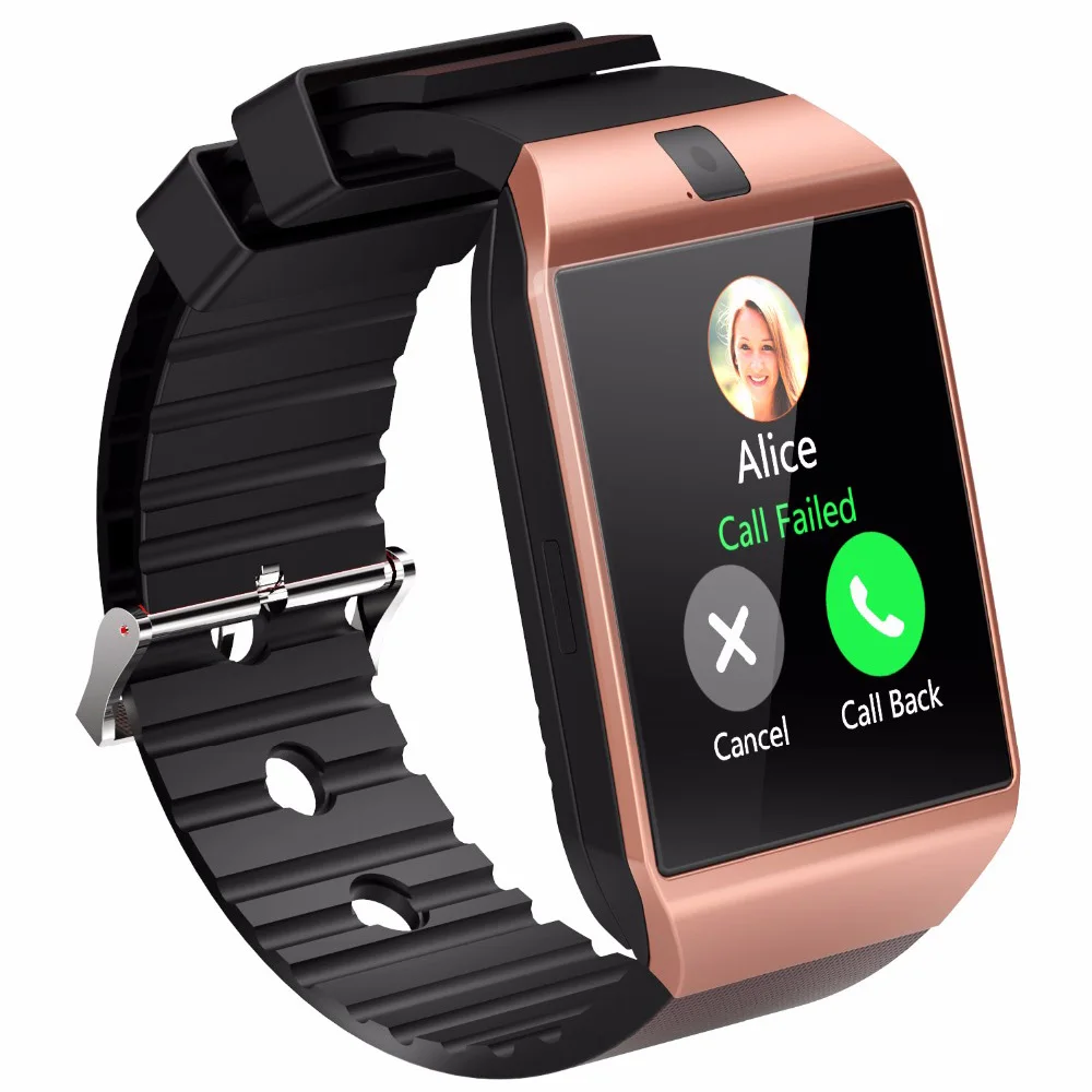 DZ09 Smartwatch Смарт часы электронные мужские часы для Apple IPhone samsung Android мобильный телефон Bluetooth SIM карты памяти камера