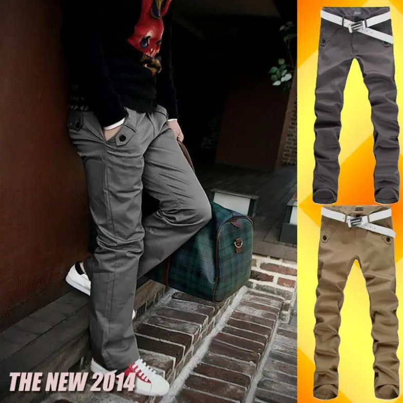 2016 Top Sale Skinny Flat Low Batik Button Fly Trousers Mens Joggers