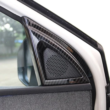 

Car Styling Accessories Inner Front Door Upper Speaker Cover Trim ABS 2pcs For Peugeot 3008 GT 2016-2018/ 5008 GT 2017-2018