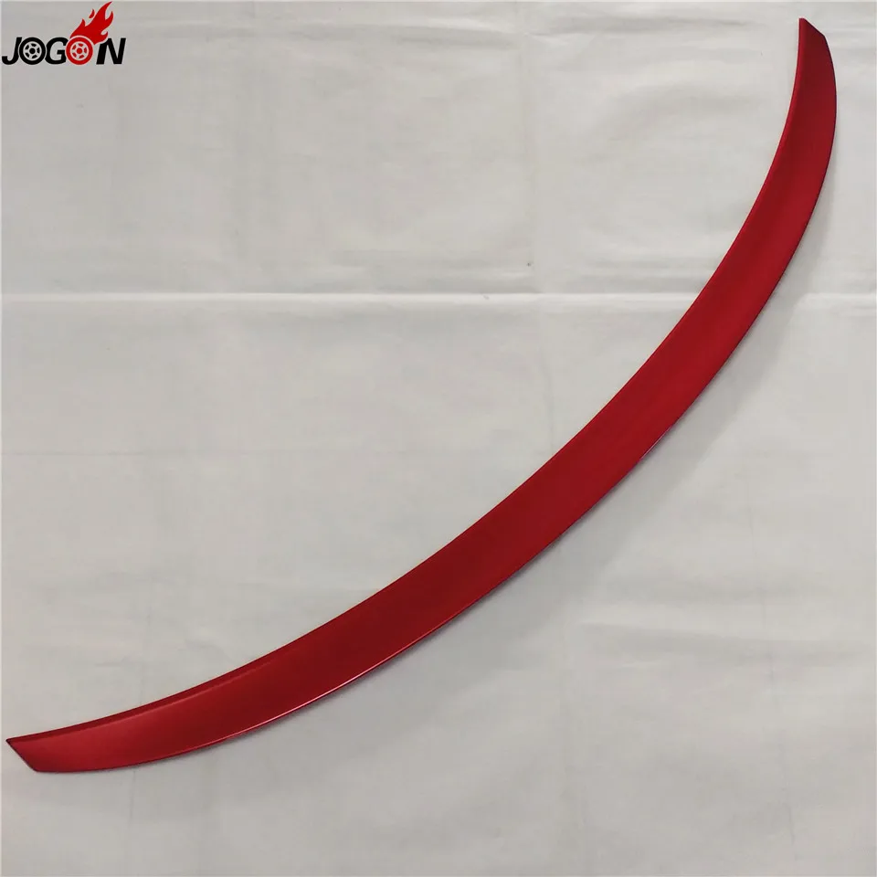

Red Rear Tail Trunk Spoiler Wing Cover Trim For Hyundai Elantra AD 2016 1pc