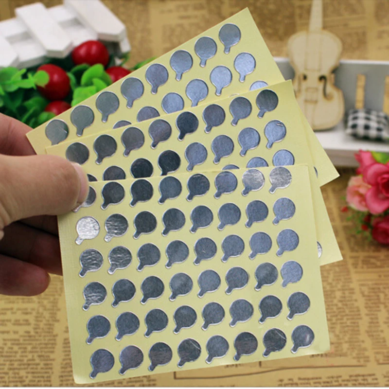 

Bottle Cap Lid Labels Packing Bottle Lotion Small Sample Container Sticke Self Adhesive Seals Stop Leak Packaging Cosmetics