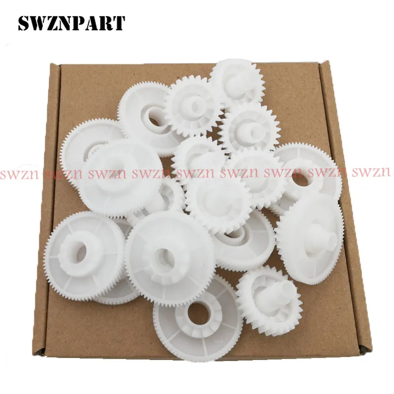 

10pcs Compatible new gear For HP 1010 1020 impressora gear clutch 27T/18T RU5-0177-000 RU5-0178-000 27T/18T