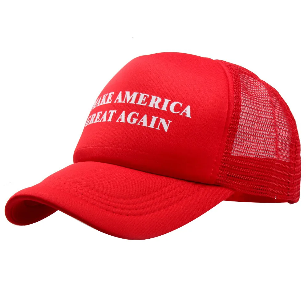 Надпись "Make america great again", черная, красная, белая, для улицы, gorros, унисекс, сетчатые шапки, хип-хоп, регулируемая бейсболка, женская кепка